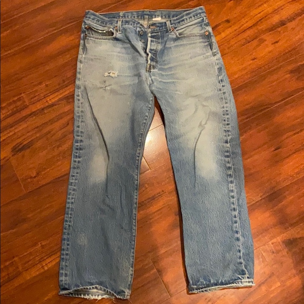 Levi’s high waisted jeans